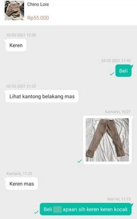 chat jual beli barang meyakinkan © berbagai sumber chat jual beli barang meyakinkan © berbagai sumber