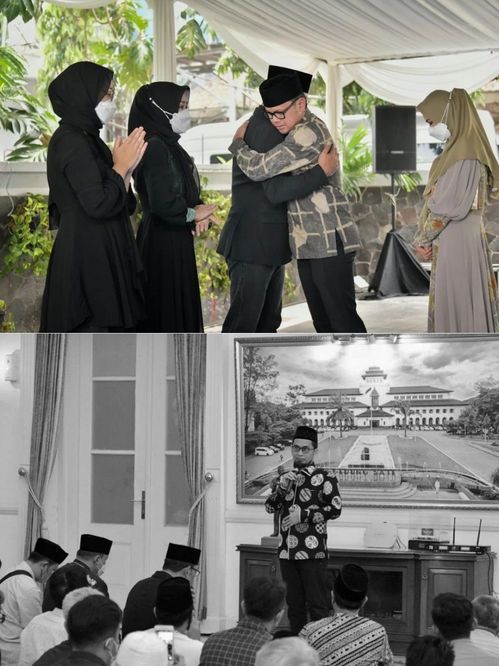 momen takziah eril © berbagai sumber