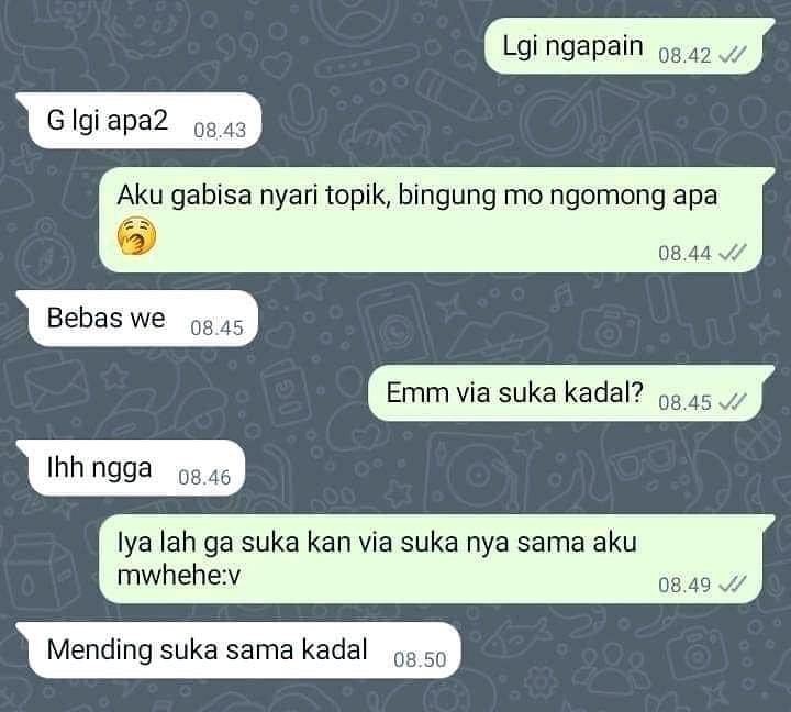 salah sangka jadi patah hati sendiri © berbagai sumber