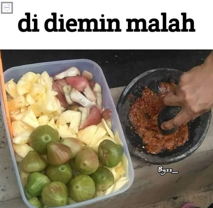 Meme lucu pelesetan makanan ini bikin mikir keras Berbagai sumber Meme lucu pelesetan makanan ini bikin mikir keras Berbagai sumber