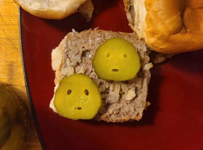 makanan berbentu wajah © Berbagai Sumber