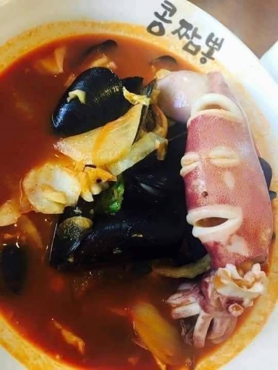 makanan berbentu wajah © Berbagai Sumber