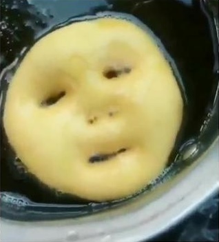 makanan berbentu wajah © Berbagai Sumber