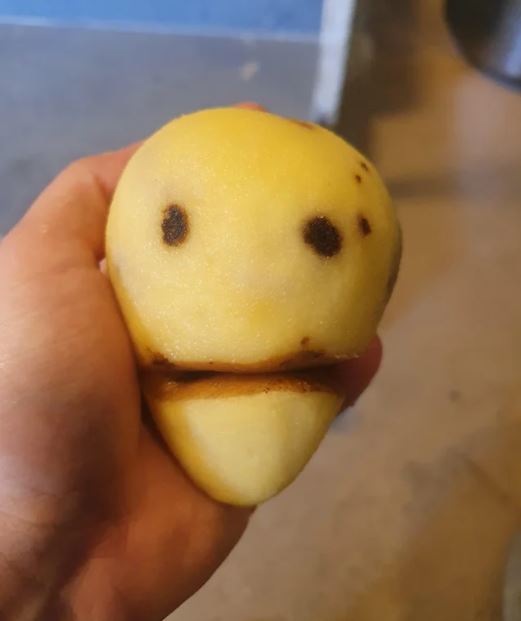 makanan berbentu wajah © Berbagai Sumber