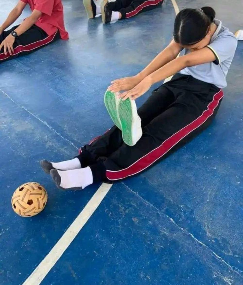 Tingkah absurd orang pas olahraga © berbagai sumber