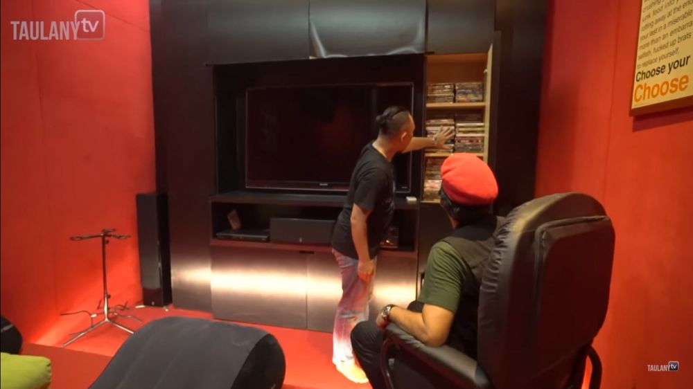 home theater bioskop rumah seleb © berbagai sumber