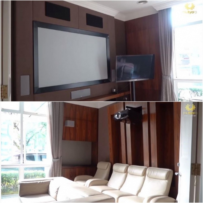 home theater bioskop rumah seleb © berbagai sumber
