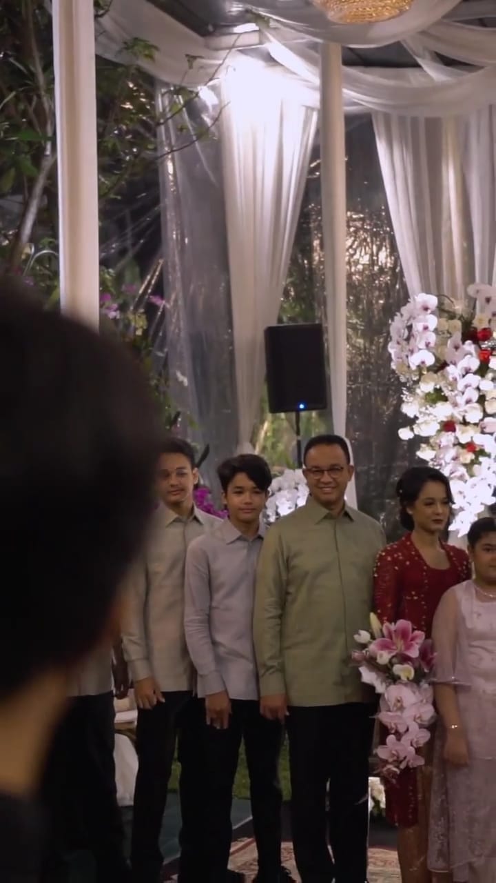 momen lamaran mutiara anak anies baswedan © instagram