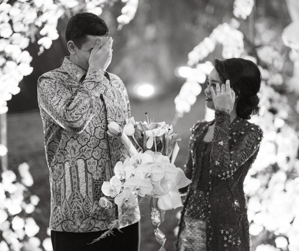 momen lamaran mutiara anak anies baswedan © instagram