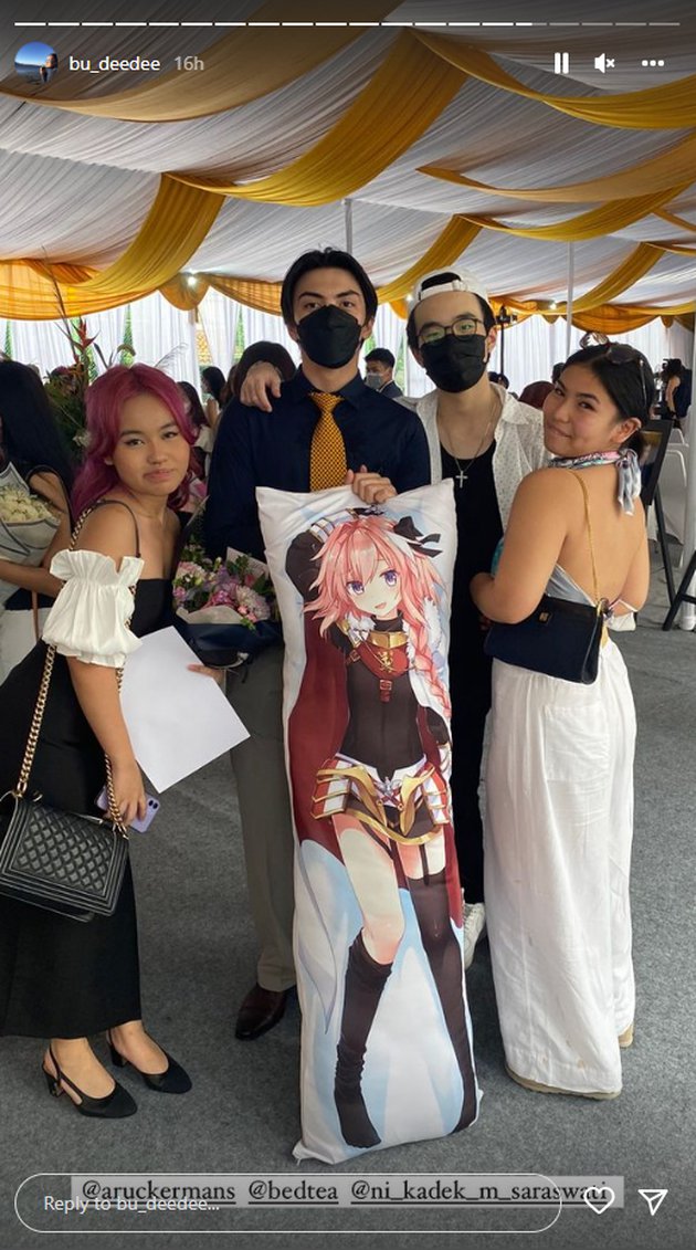 Arka Asmara anak Anjasmara wisuda © berbagai sumber