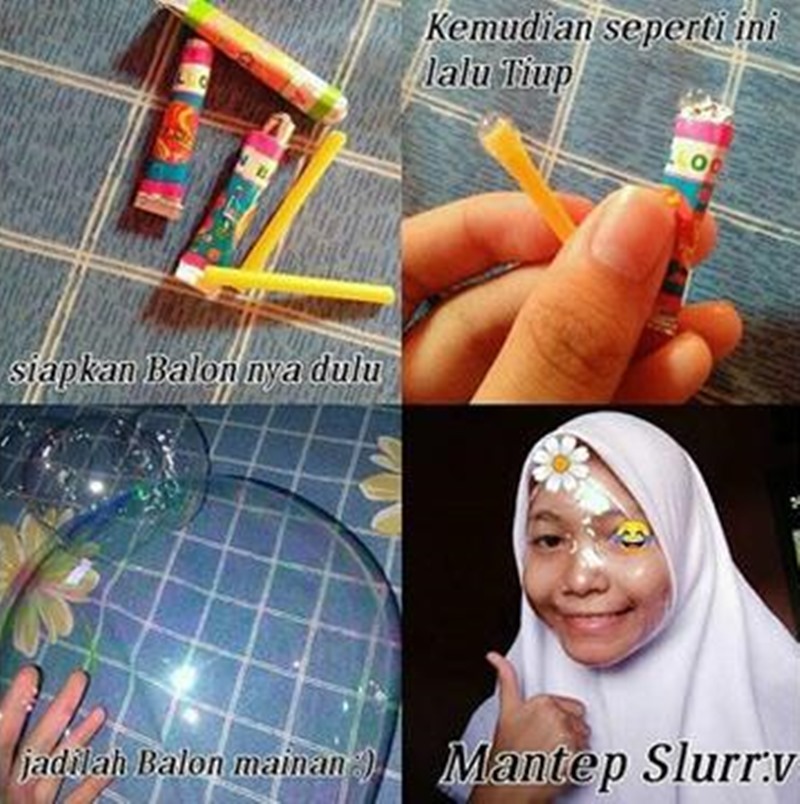 tutorial nyeleneh wajah glowing © berbagai sumber