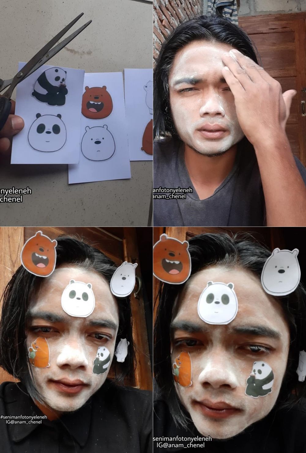 tutorial nyeleneh wajah glowing © berbagai sumber
