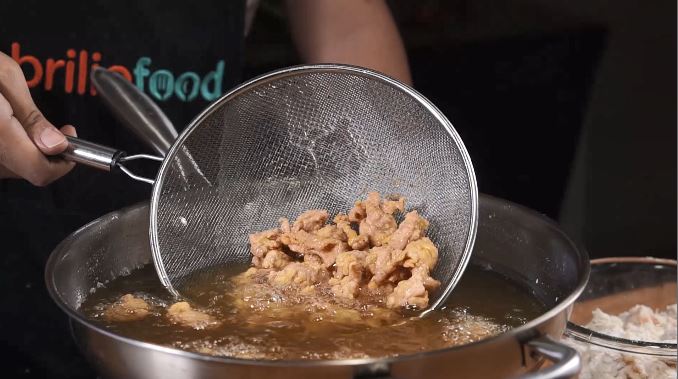 Ayam Popcorn Sambal Kecombrang