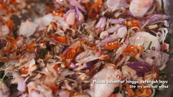 Ayam Popcorn Sambal Kecombrang