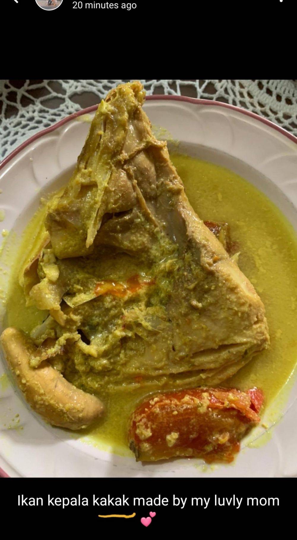 salah sebut makanan di story wa © berbagai sumber