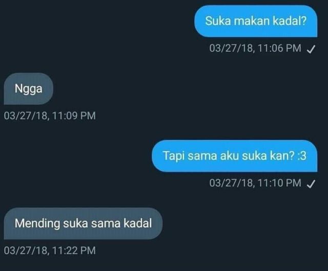 chat ngarep PDKT Berbagai sumber