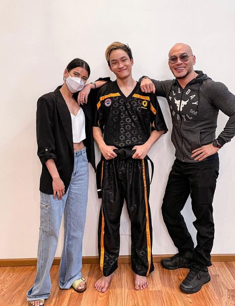 potret kedekatan Sabrina dan Azka Corbuzier © Instagram