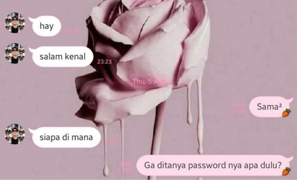 chat kenalan ending bikin bingung © berbagai sumber