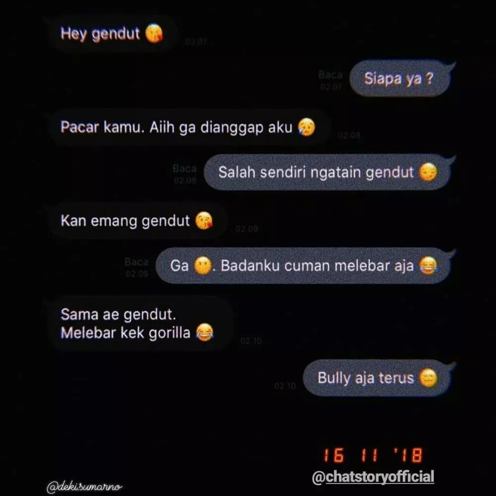 11 Chat ini bukti cowok tempatnya salah Berbagai sumber