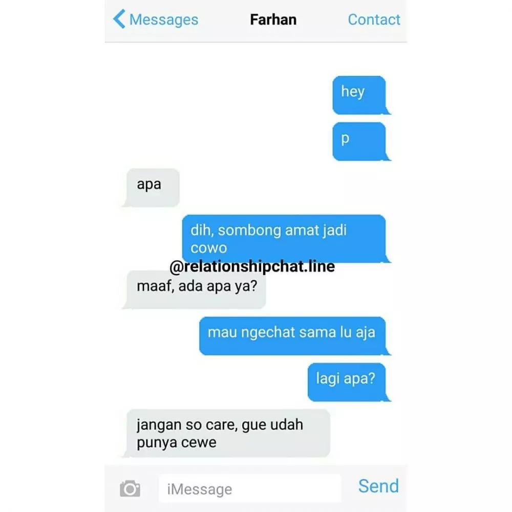 11 Chat ini bukti cowok tempatnya salah Berbagai sumber