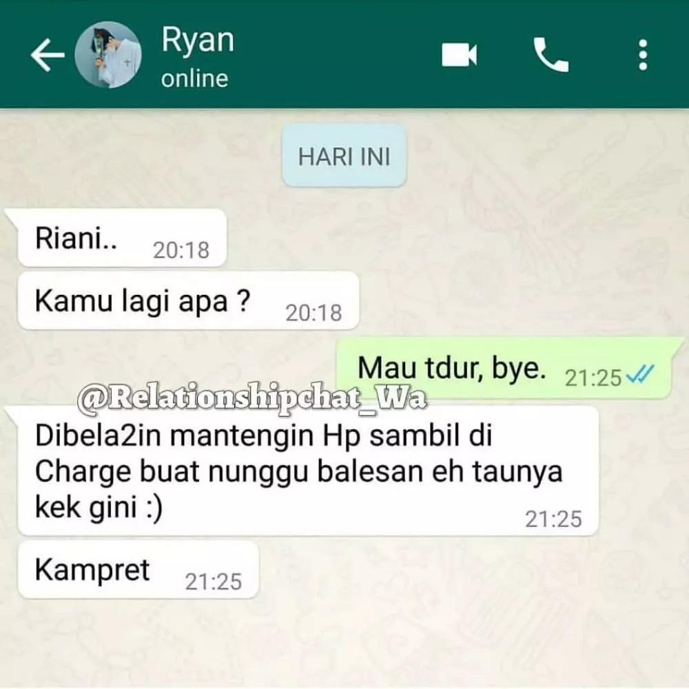 11 Chat ini bukti cowok tempatnya salah Berbagai sumber