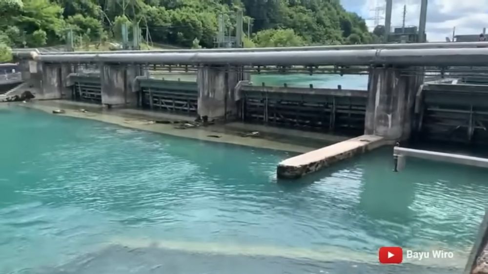 Potret Bendungan Engehalde © YouTube/Bayu Wiro Potret Bendungan Engehalde © YouTube/Bayu Wiro