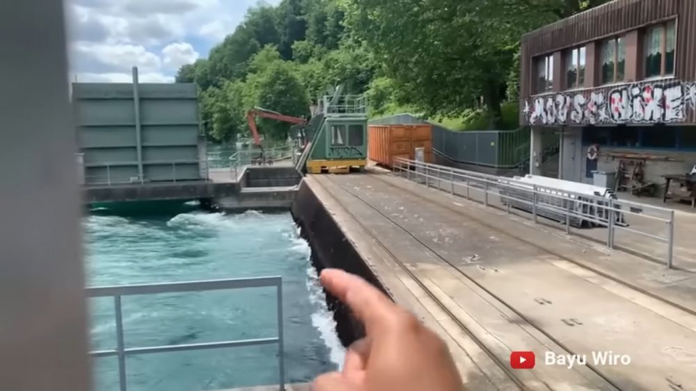 Potret Bendungan Engehalde © YouTube/Bayu Wiro