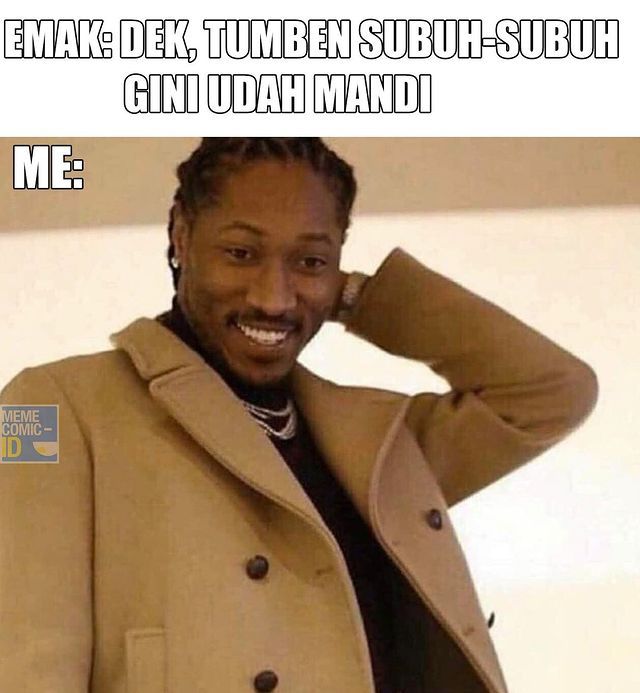 Meme kocak saat salah tingkah Berbagai sumber