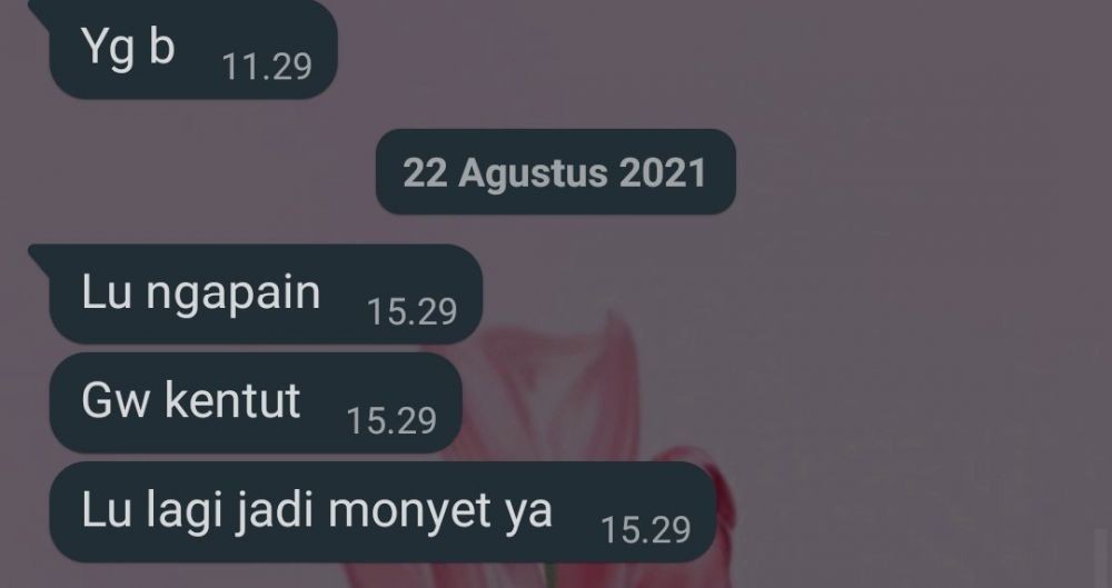 chat kakak dan adik bikin ngakak © Twitter