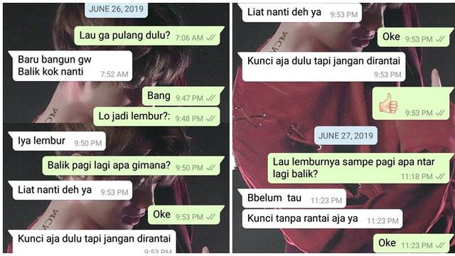 chat kakak dan adik bikin ngakak © Twitter