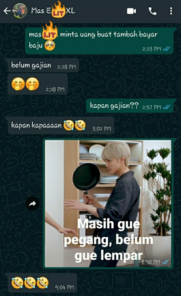 chat kakak dan adik bikin ngakak © Twitter