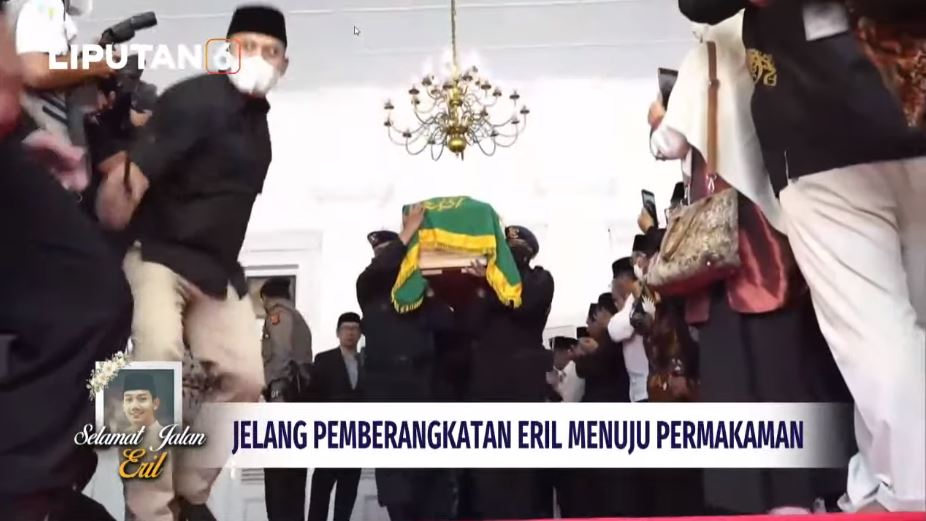 momen pemberangkatan eril © berbagai sumber momen pemberangkatan eril © berbagai sumber