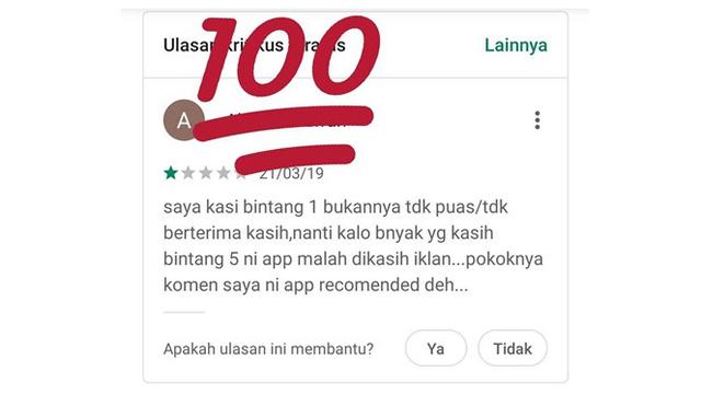 review di play store kocak © berbagai sumber