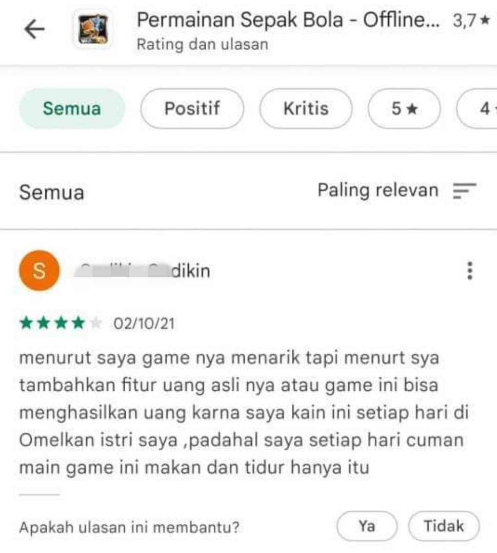 review di play store kocak © berbagai sumber