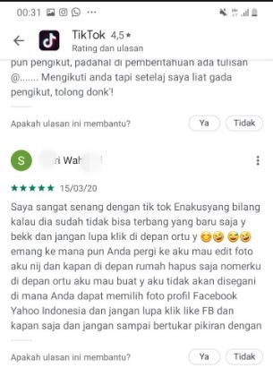 review di play store kocak © berbagai sumber
