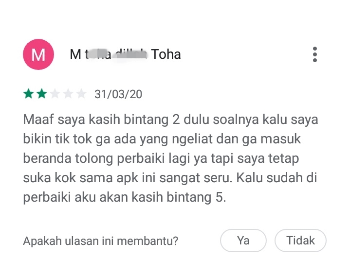 review di play store kocak © berbagai sumber