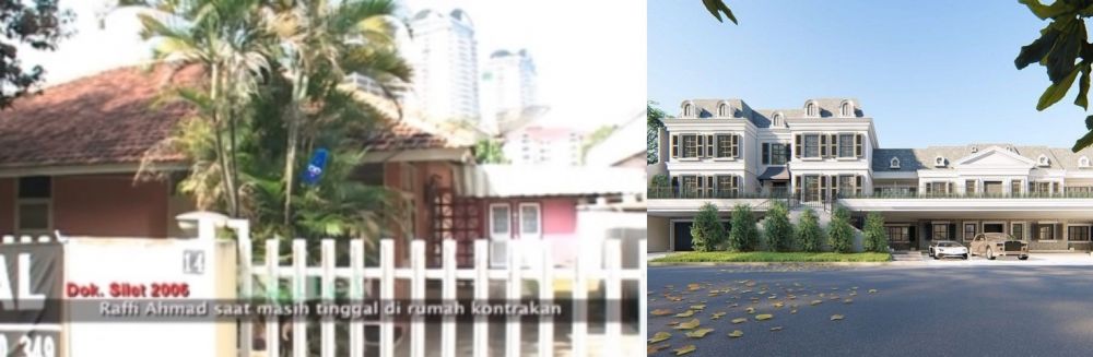 Seleb dulu ngontrak kini rumahnya gedong © berbagai sumber