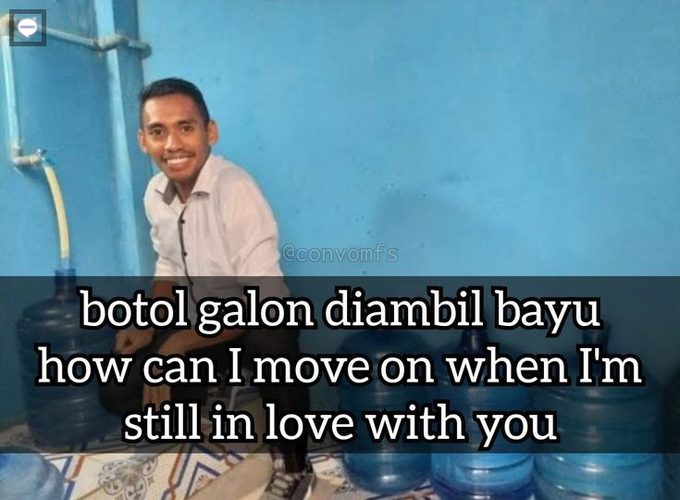 meme lucu orang gagal move on © berbagai sumber