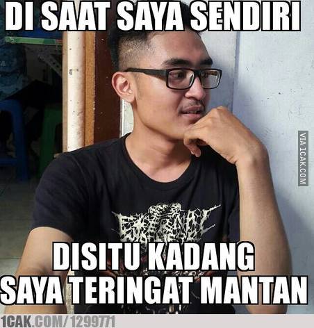 meme lucu orang gagal move on © berbagai sumber