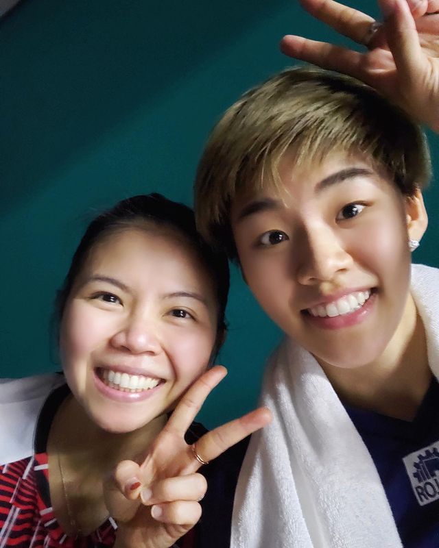 9 Potret persahabatan Greysia Polii dan Popor Sapsiree Berbagai sumber