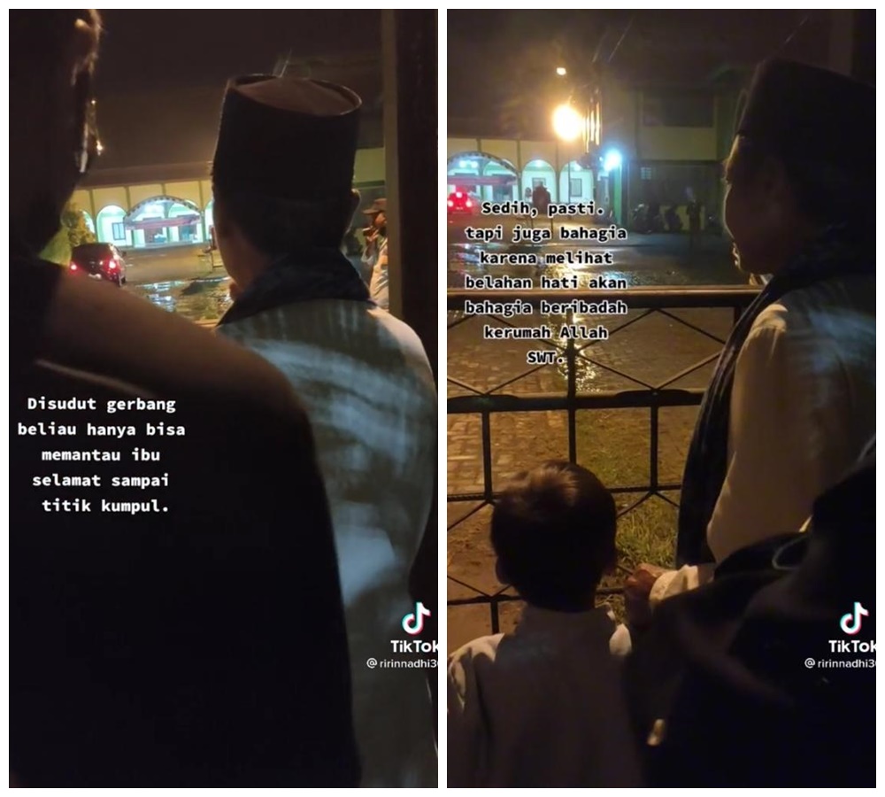 pria gagal berangkat haji karena batas usia © TikTok/@ririnnadhi30 pria gagal berangkat haji karena batas usia © TikTok/@ririnnadhi30