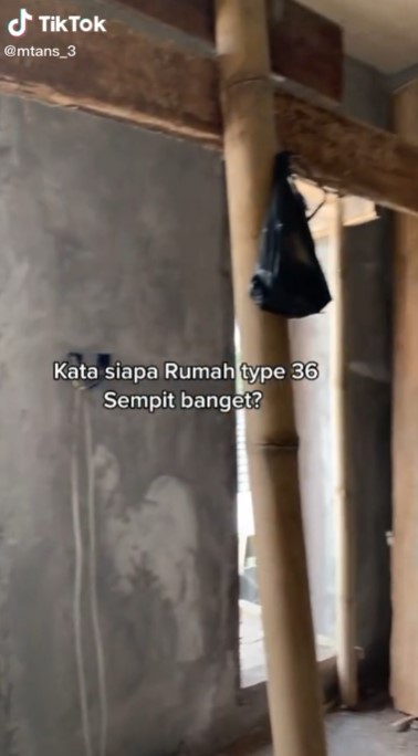 Perubahan rumah sempit jadi terlihat estetik © TikTok Perubahan rumah sempit jadi terlihat estetik © TikTok