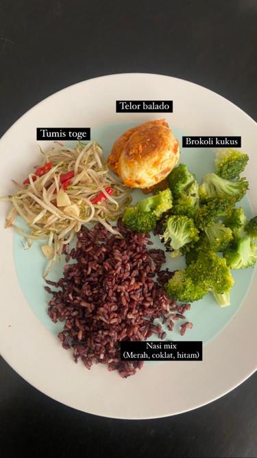 10 Pola makan Nesya Nabila istri Ben Kasyafani, bantu jaga imun tubuh