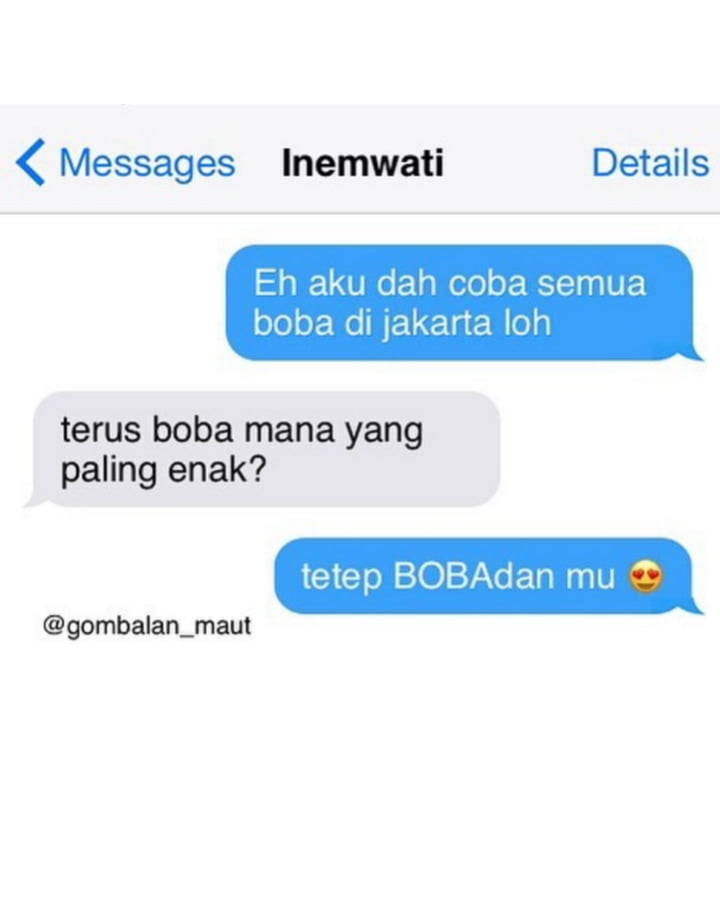 chat lucu merayu gebetan © berbagai sumber
