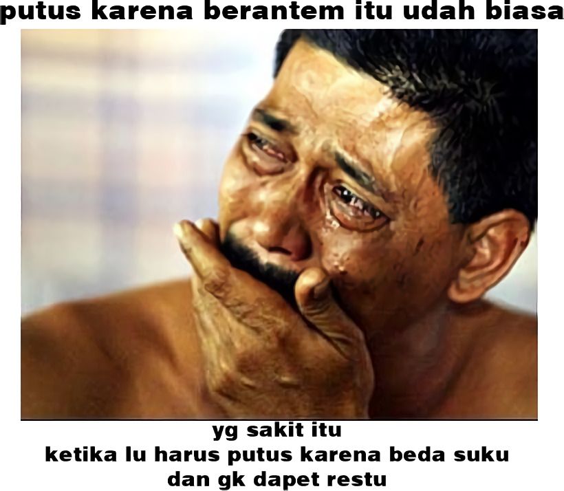 Meme kisah cinta beda keyakinan Berbagai sumber Meme kisah cinta beda keyakinan Berbagai sumber