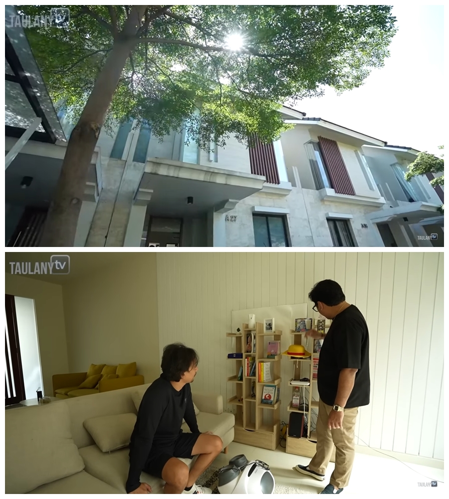 Beda gaya rumah komedian © berbagai sumber