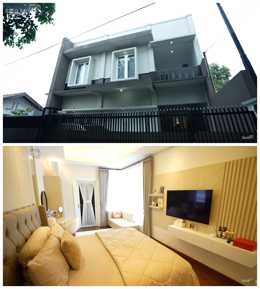 Beda gaya rumah komedian © berbagai sumber