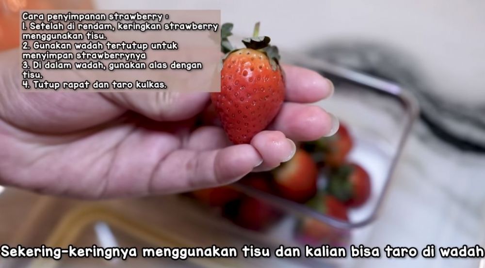 11 Cara menyimpan buah ala Tasyi Athasyia, tetap segar dan tahan lama