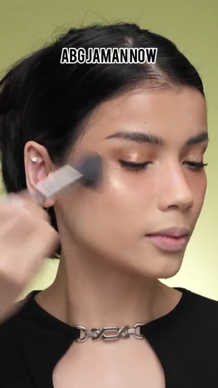 beda makeup abg zaman dulu dan sekarang © TikTok