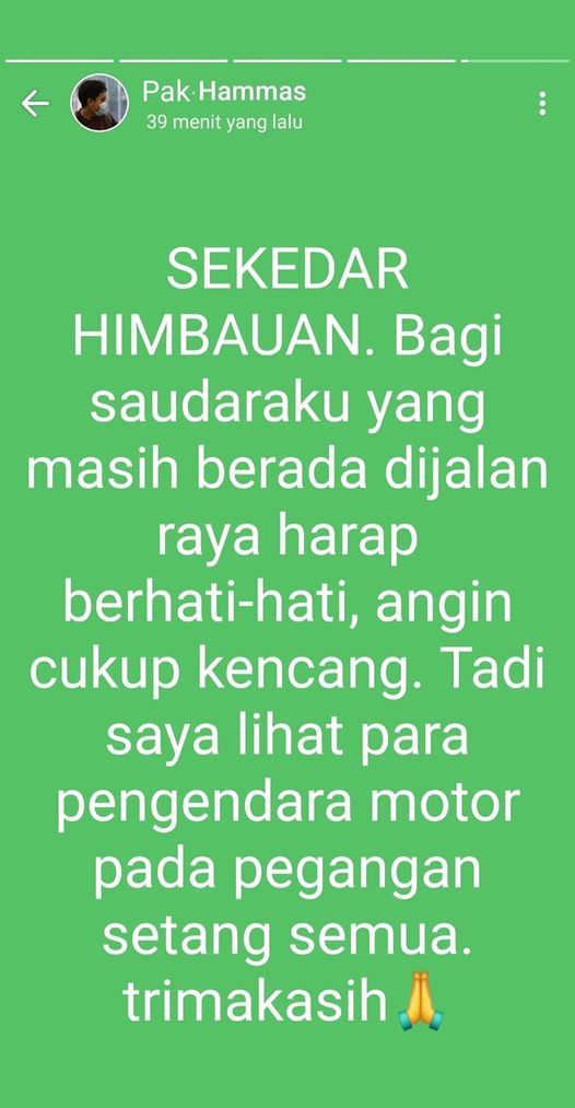 sekadar info bikin emosi © Facebook